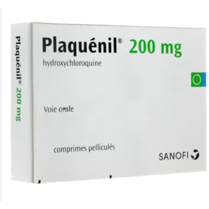 Plaquenil 200mg (Hydroxychloroquine)